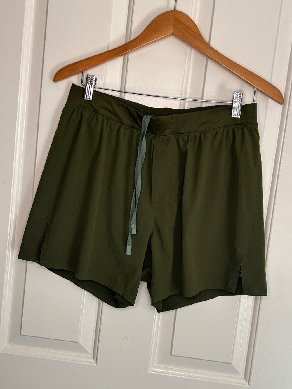 Ten Thousand Olive Green Athletic Shorts